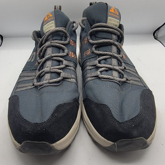 Skechers Equalizer 4.0 Mens 13 Navy Blue Water Resistance Trail Shoes 237023 - Picture 2 of 12